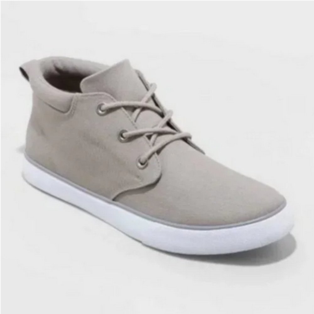 Men's Dax Mid-Top Sneakers Gray - Goodfellow & Co 12